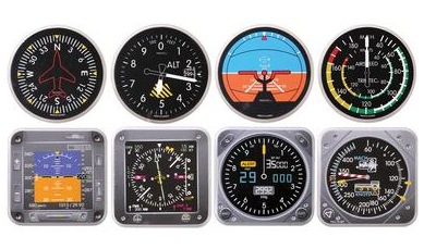 Aircraft Instruments on Super Cool Coasters  Aviation Instruments   Random Good Stuff